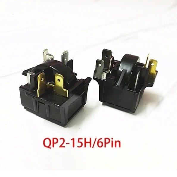 2x QP2-15H 6Pin Fridge Cooler PTC Starter For Whirlpool Danby Haier Panasonic.