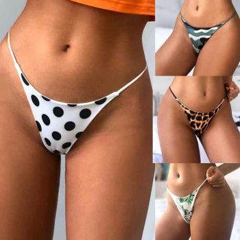 Sexy Womens Girls' Seamless G-string Panties Thongs High Cut Underwear Beachwear